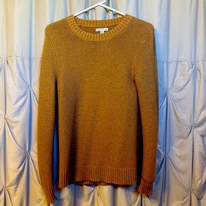 Cable knit sweater
